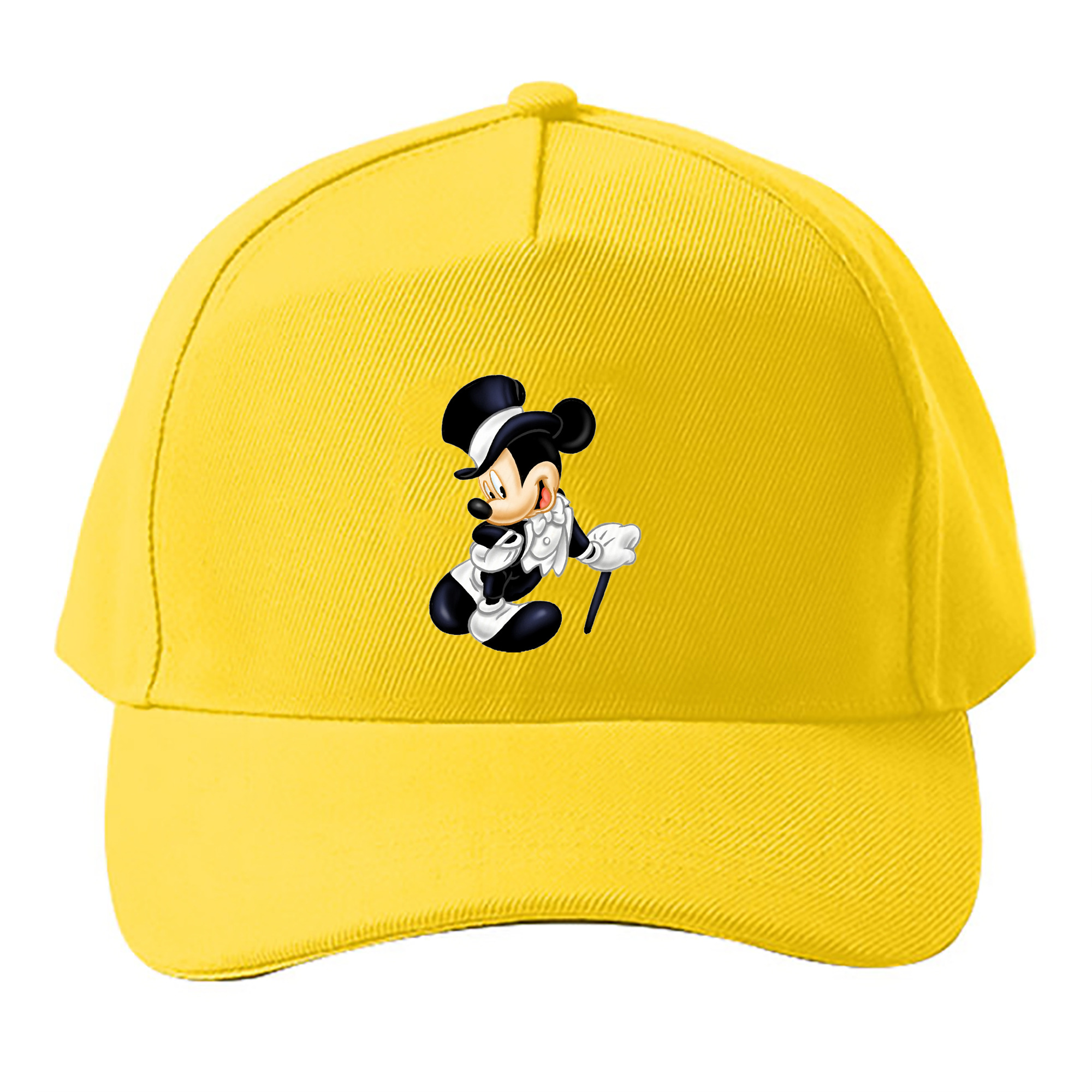 （画像用） ミッキーマウス Mickey Mouse ベースボールキャップ 綿100％ 男女兼用 帽子 スポーツ